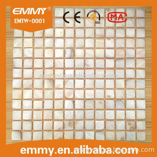 20x20mm convex mother of pearl shell mosaic tile cheap price